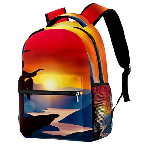 Sac à dos de voyage pour campus style Wushu, idéal pour les sorties scolaires