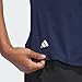 adidas Damen Women's Solid Performance Short Sleeve Polo Shirt, Collegiate Navy, L