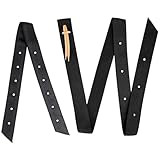 2 Piece Black Nylon Cinch Strap And Off Billet Saddle Set Double Ply