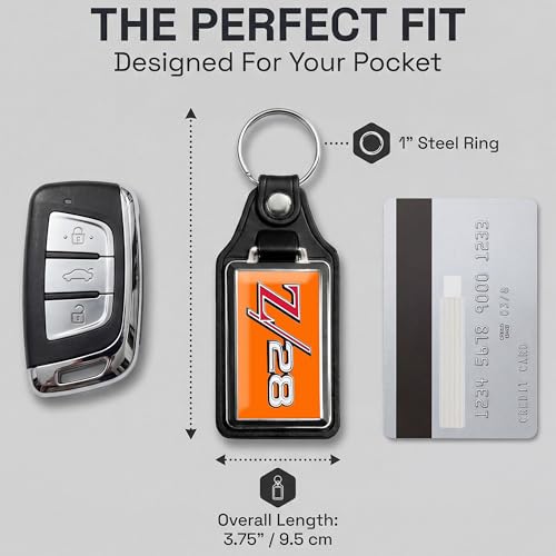 Image of Brotherhood Car Key Chain for Camaro - Classic Models Keychain