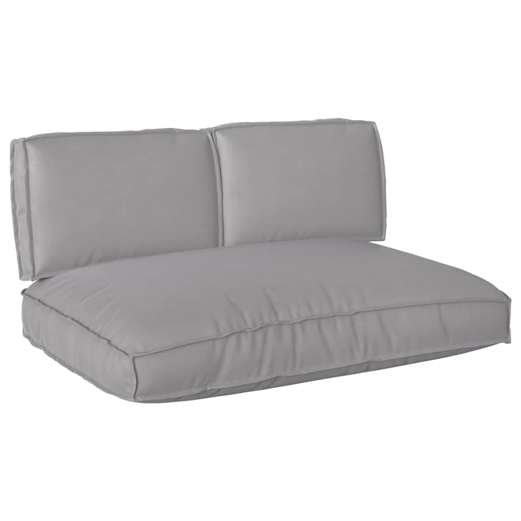 Coussins de salon pour meubles en palette gris parfaits pour terrasse lounge