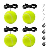 DXNQ 4 PCS Garage Parking Aid Ball, Car Stop Indicator Retracting Ball Sensor Assist with Rope, Garage Parking Guide System Vehicles Parking Assistant Kit, Car Accessories