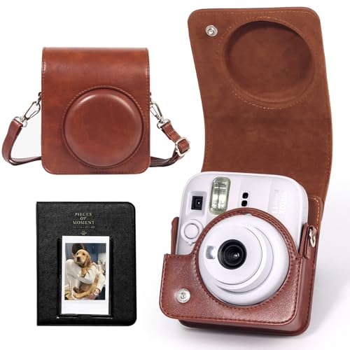 Funda para Cámara Fujifilm Instax Mini 13, Marrón miniatura 1