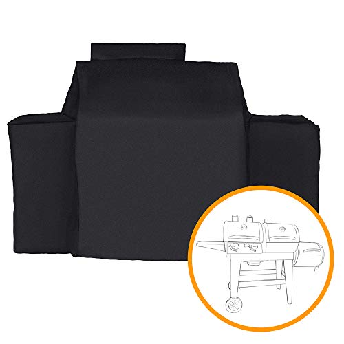 iCOVER Charcoal Gas Grill CoverFits CharGriller Dual Function 5030 2 Burner GasandCharcoal