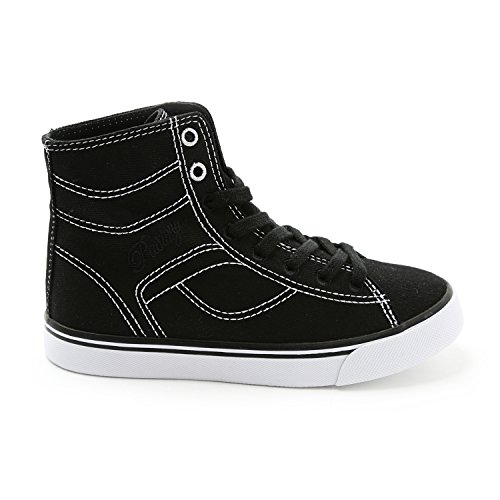 Pastry Cassatta Stretch Canvas Dance Sneakers, Black/White, Youth/Size 2