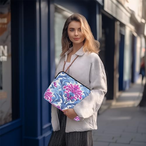 Funda para Laptop con Diseño Floral Damask para 13-14 Pulgadas miniatura 7