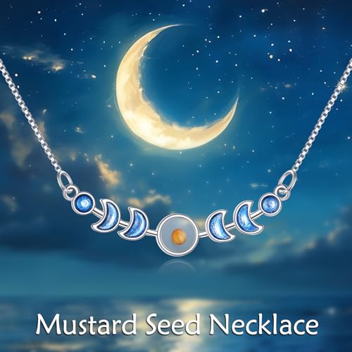 Bijoux en graines de moutarde pendentif chrétien quotidien