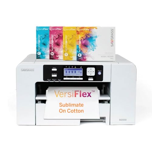 Sawgrass SG500 VersiFlex Sublimation Printer | Transfer to Cotton,...