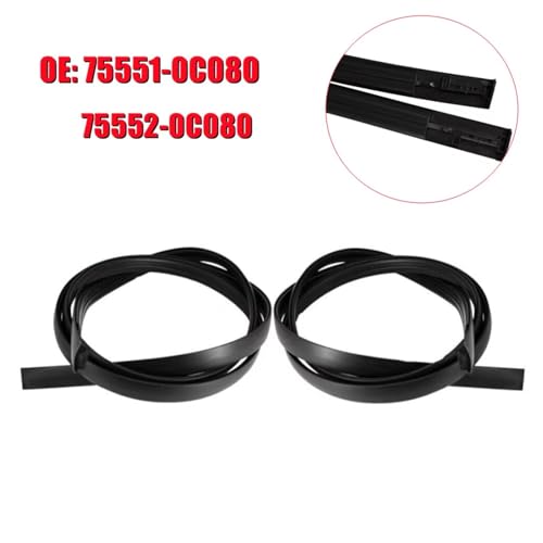 Tira de sellado de techo para restaurar moldura lateral de Toyota Sequoia 2008-2021 6