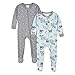 Gerber Baby Boys 4-pack Footed Pajamas And Toddler Sleepers, Dino And Arctic Animals, 12 Months US