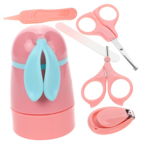 Milisten Baby Nail Kit Newborn Grooming Essentials Toddler Nail Clippers Safe and Efficient