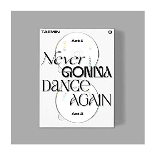 Shinee Taemin Never Gonna Dance Again Extended Version Random Cover 2CD+102p Booklet+1p Postcard+1p Folded Leaflet+1p PhotoCard+Message PhotoCard Set+Tracking Kpop Sealed