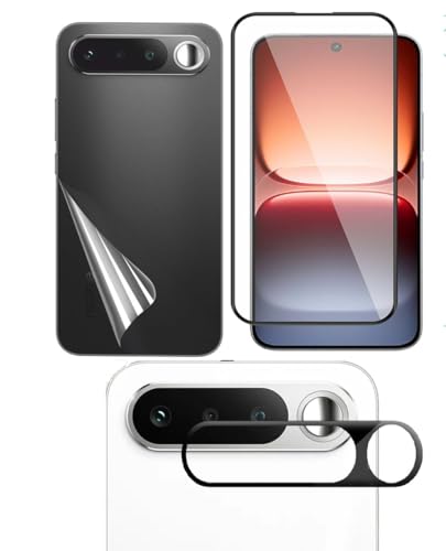 Image of ZARALA Tempered Glass Screen Protector Compatible for Realme 16 5G | Front And Back Screen Guard With camera lens protector (Combo)
