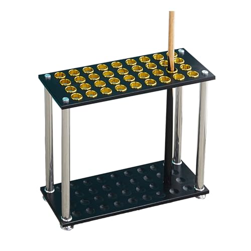 Support de queue de billard en bois robuste pour grand rangement