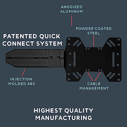 Unbound System | Flight Sim – Conjunto de 2 suportes de cadeira modulares removíveis T.16000M, liga