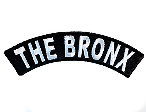 The Bronx Borough Rocker Embroidered Patch 3 inch IVANP3697 F2D27Q