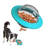HWBZDPZQD Balles de Nourriture pour Chiens, Balles de Jouets d'intelligence pour Chien, Balles de Slow Food pour Chien, Boules de Nourriture pour Chiens Grandes et Petites (蓝色)