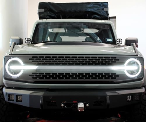 Kit LED 20W iJDMTOY Clear Lens para Ford Bronco 2021+ miniatura 3