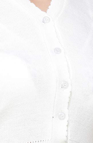 Image of Women Winter Wear V-Neck Half Sleeves Regular Fit Woollen Blouse