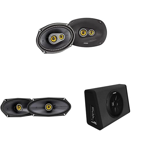 Kicker 11PT250 Powered Truck Enclosure & 50CSC4104 4x10, 46CSC6934 6x9 Bundle