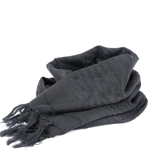 Bufanda árabe táctica de algodón para hombre chal protector solar de invierno para outdoor 6