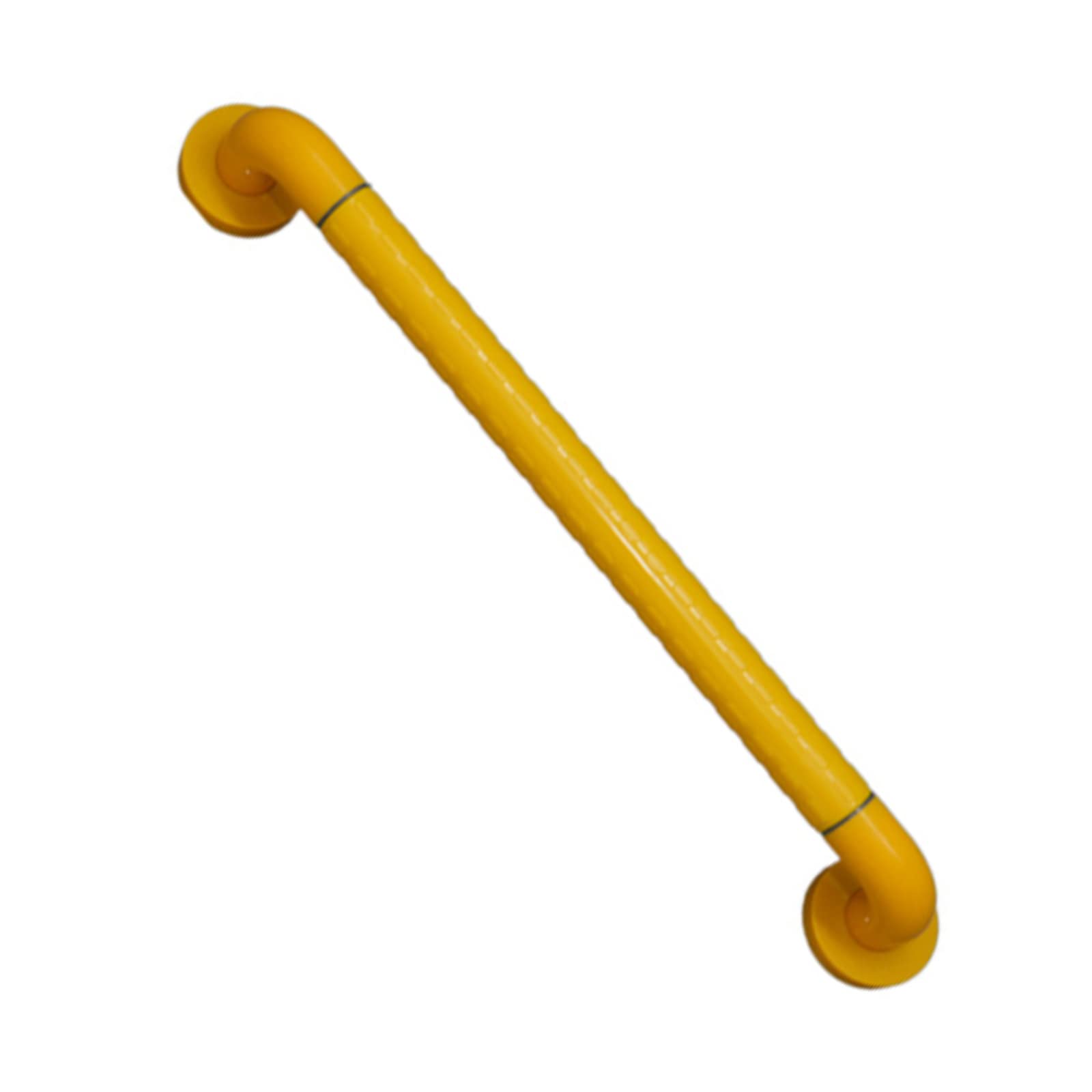 Corrimano Maniglioni per Disabili, Maniglia Antiscivolo per Bagno, Maniglia per Supporto Doccia, Barra di Bilanciamento per Vasca da Bagno a Parete, Maniglia per WC per Anziani, D (Giallo 48Cm/18.8I