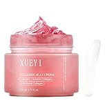 VRAIKO XUEYI Collagen Jelly Cream, Hydrolyzed Collagen Booster Gel Serum for Microcurrent Face Massagers, Improve Firmness Elasticity Hydrating Nourishing Revitalizing for Soft Smooth Skin