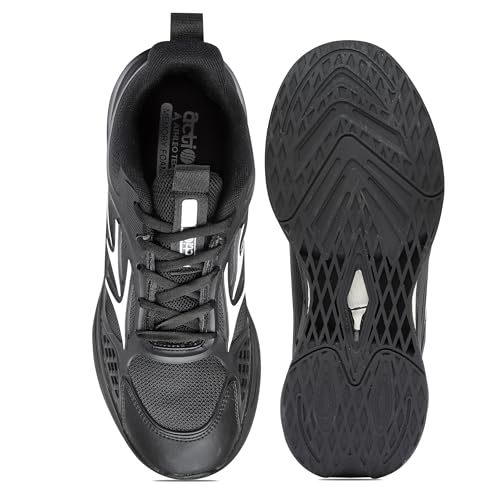 Image of Action | Athleo | TURBO-403 | Men's | Lace-Up | Running | Shoes | Trendy | Lightweight | Comfortable | Durable | Sports | Shoes