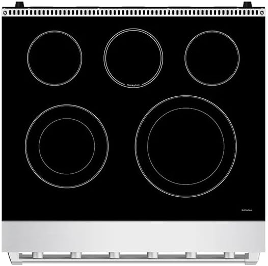 30 Inch Professional Electric Range with Precision Knob Control in Stainless Steel | Gordon Ramsay Series