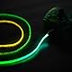 PlayVital 6.56FT Beleuchtetes Ladekabel für PS5 Edge Controller, Typ C zu C Ladekabel für Gamepad, Universelles LED-Lichtdatenkabel für Xbox Core/Elite Series 2/Switch Pro Controller
