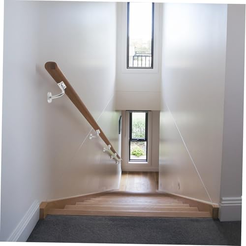 Soportes de pasamanos de acero inoxidable para pared pack de 8 piezas 6