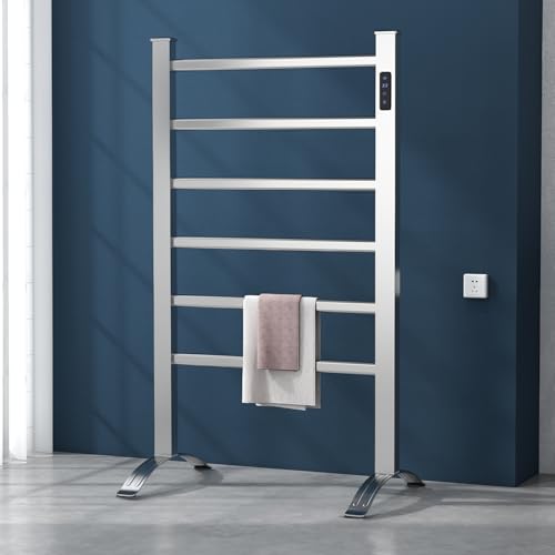 Jaxguom Handtuchheizkörper Elektrisch, Handtuchtrockner elektrisch mit...