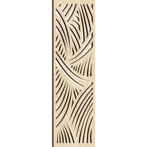 Image of Chester Decorative Pierced Fretwork Wood Wall Panels, 13 3 /8 inchW x 34 3 /8 inchH x 3 /8 inchT, Birch