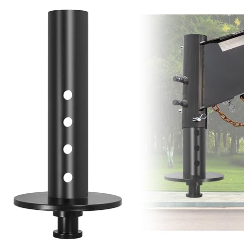 5th Wheel to Gooseneck Adapter,30,000lbs Large Load Capacity Gooseneck Coupler,Ideal for Semi-Tractors and Pickup Trucks with 4