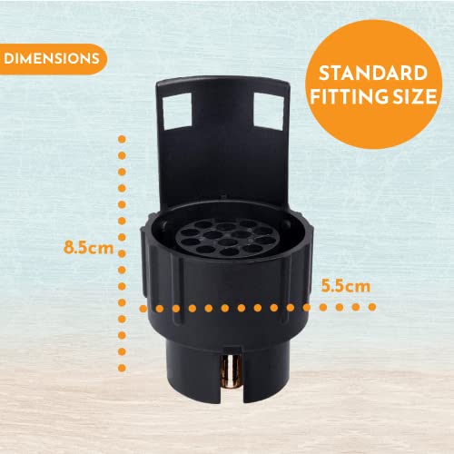 Xtremeauto 7 Pin To 13 Pin Towing Adaptor - 7 Pin To 13 Pin Adapter For Trailer, Caravan, 7 Pin To 13 Pin Towing Adapter Socket Plug 7pin To 13pin Adapter Converter - Image 4