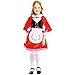 Produktbild Bospyaf Weihnachtskinder Rotkäppchen Kostüm Kindertag Kostüm Drama Drama Kinderkostüm Performance Kostüm,XL