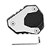 Produktbild Motorrad-Fußplatte Pad Motorrad CNC Kickstand Seitenständer Vergrößerung Erweiterung Pad für Kawasaki Ve-rs-ys/KLE 650 15-18 Seitenständer Pad Seitenständer Pad Seite