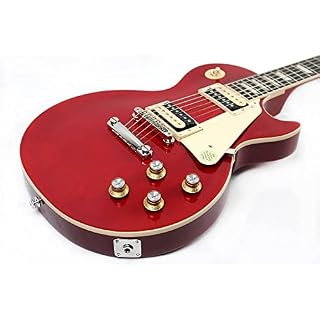 Les Paul Classic Translucent Cherry - Les Beatles, Paul McCartney, John Lennon, RIngo Starr, George Harrison Les Paul Classic Translucent Cherry – Image 2