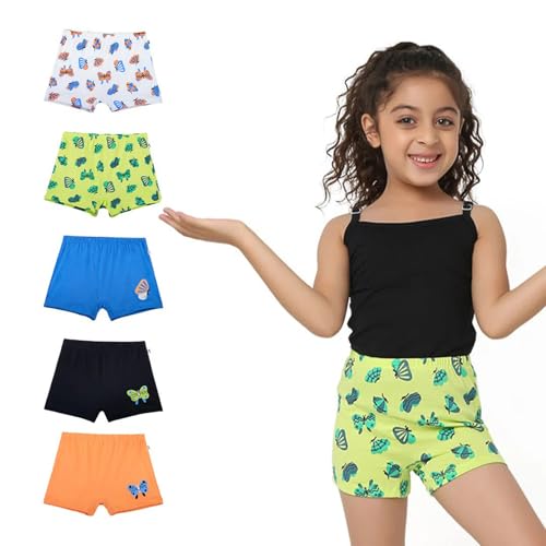 Image of YouGotPlanB Cotton Boxers for Girls | Ages 2-16 Years | Relaxed Fit | Gentle Elastic Waistbands | Breathable & Tagless