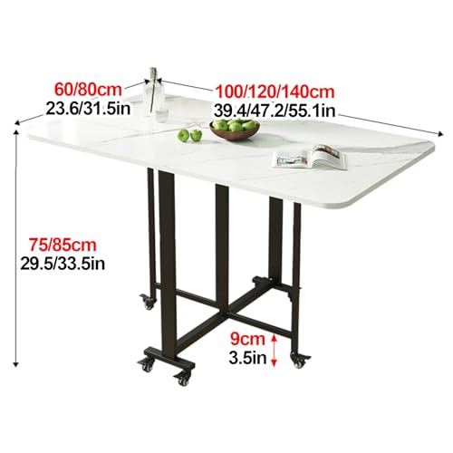 Table de cuisine pliable pour optimiser l'espace de votre studio encombré - 2