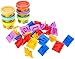 Play-Doh Fundamentals Letters with 26 Letter Stamper Tools, 6 Cans of Assort. Colors, Back to School Classroom Supplies, Kids Arts & Crafts, Preschool Toys, Ages 3+