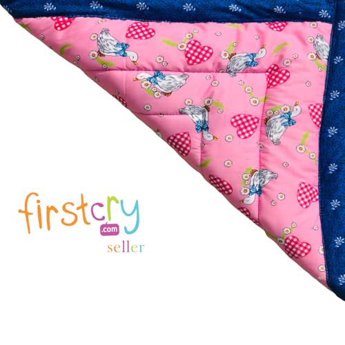 Image of Bedding Mattress for Cotton, Baby Sleeping Bed Set Godari Baby Cradle |Sleeping Mat |Multi Purpose Cushioned Bed |Baby Bed for 0 to 2 Years.