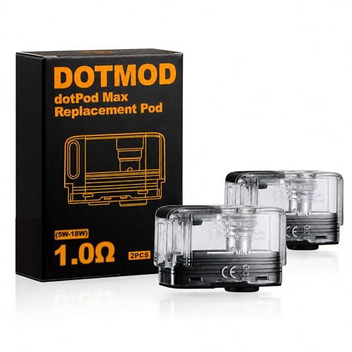 �y��̌^�zdotmod dotPod Max Replacement Pods �h�b�g���b�h �h�b�g�|�b�h �}�b�N�X �����p�J�[�g���b�W�b���b�V���R�C������POD�b5ml�b2����bVAPE �x�C�v �d�q�^�o�R�p�����|�b�h (1.0��)