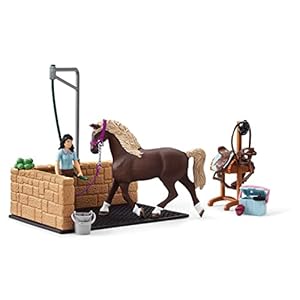Schleich 42438 Horse Club wastafel met Horse Club Emily & Luna