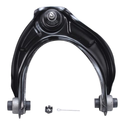 Image of Detroit Axle - 8pc Front End Control Arms Kit for 08-12 Honda Accord, 2 Upper Control Arm w /Ball Joint 4 Outer Inner Tie Rods 2 Boots 2008 2009 2010 2011 2012 Replacement