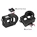 SHOOT Aluminum Solid Vlogging Cooling Case for GoPro HERO5/HERO(2018) Built-in 52mm UV Protection Lens Filter,Lens Cap,Mic Cold Shoe Adapter(No Back Cover)