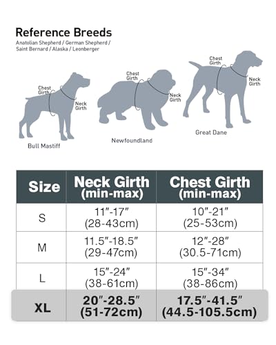 Joytale Dog Harness Large Dog No Pull Harness for Dogs with 2 Leash Clips - Image 3