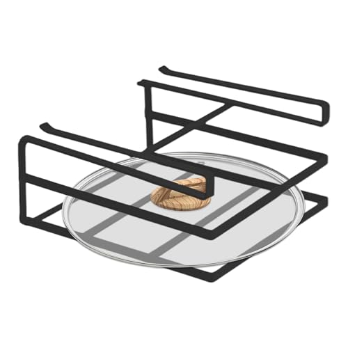 Économiseur d'espace cuisine pour ranger les couvercles de placard - 8
