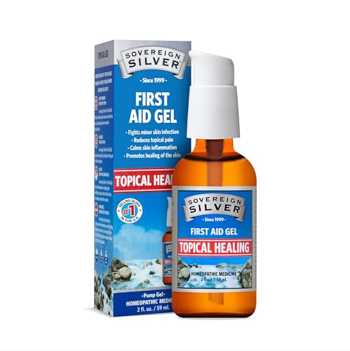 Image of Sovereign Silver First Aid Gel – Topical Healing Homeopathic Medicine, 2 oz.