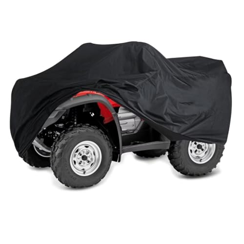 Kayme ATV Cover Waterproof Heavy Duty All Weather, Quad 4 Wheeler Cover Sun Rain Snow Protection, Fits for Honda, Yamaha, Polaris, Suzuki, Kawasaki, Can-Am Arctic Cat, XXXL (100x43x48 inch)